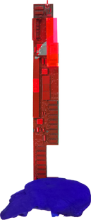 ROTER Drang aus dem Blau